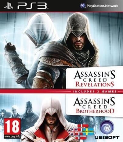 Assassin's Creed Brotherhood + Assassin's Creed Revelations - OVP - PS3 - EN