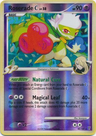 Roserade C - 40/147 - Reverse Holo - EN Roserade C - 40/147 - Reverse Holo - EN