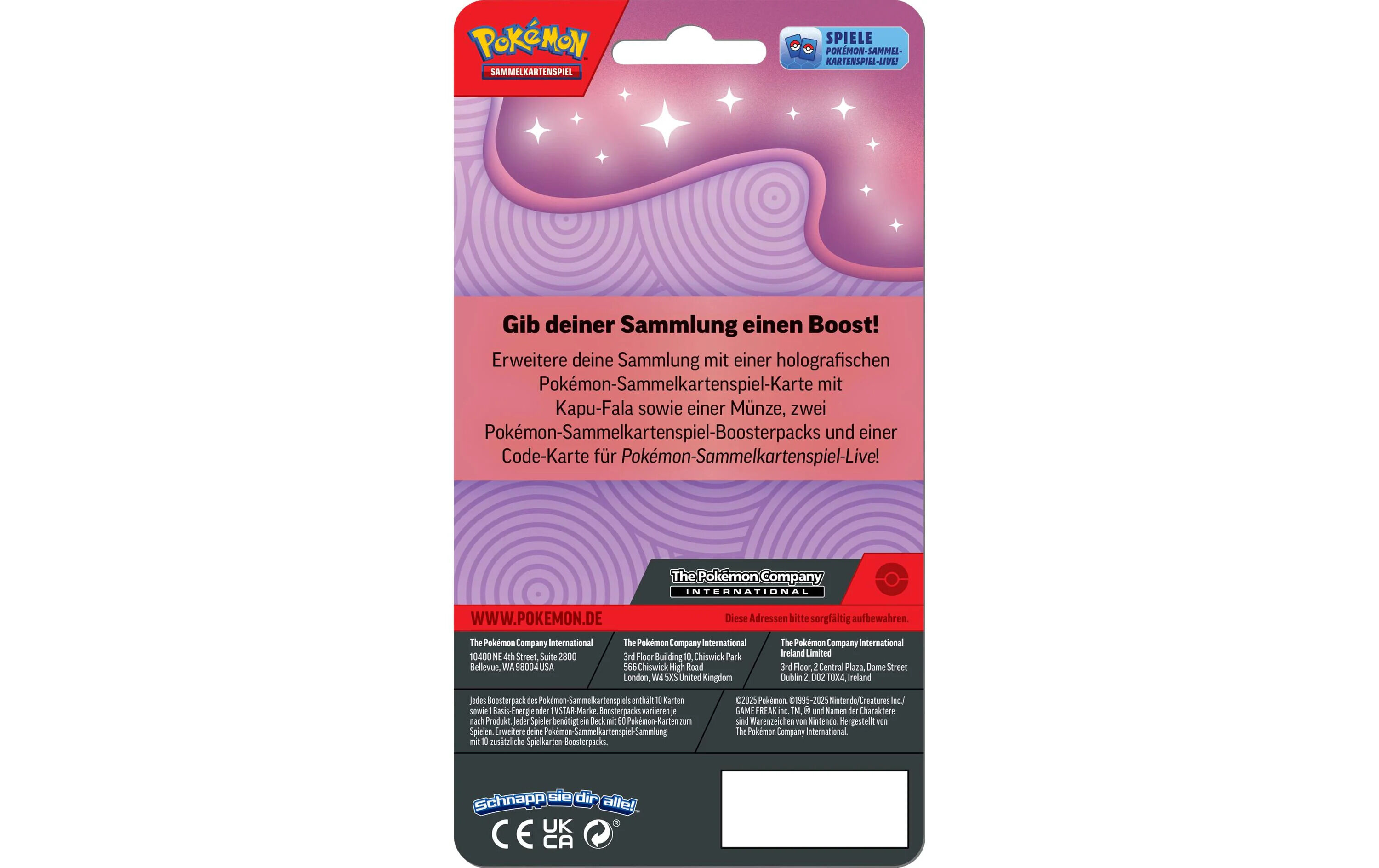 Pokémon TCG: Karmesin & Purpur Coin 2-Pack Blister - DE