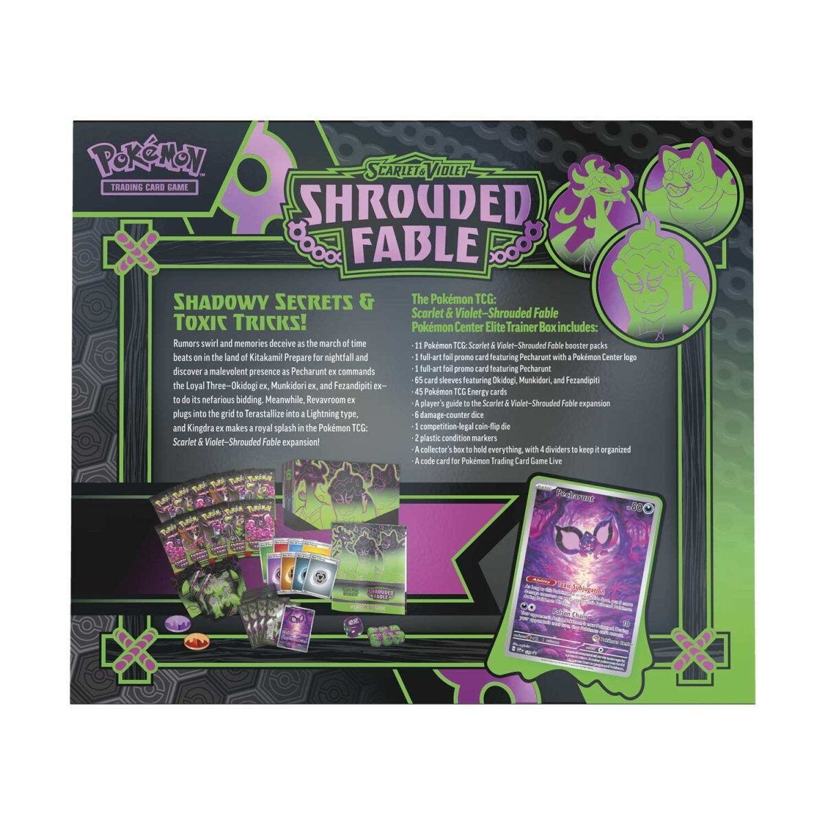 Pokémon TCG: Scarlet & Violet-Shrouded Fable Pokémon Center Elite Trainer Box - EN