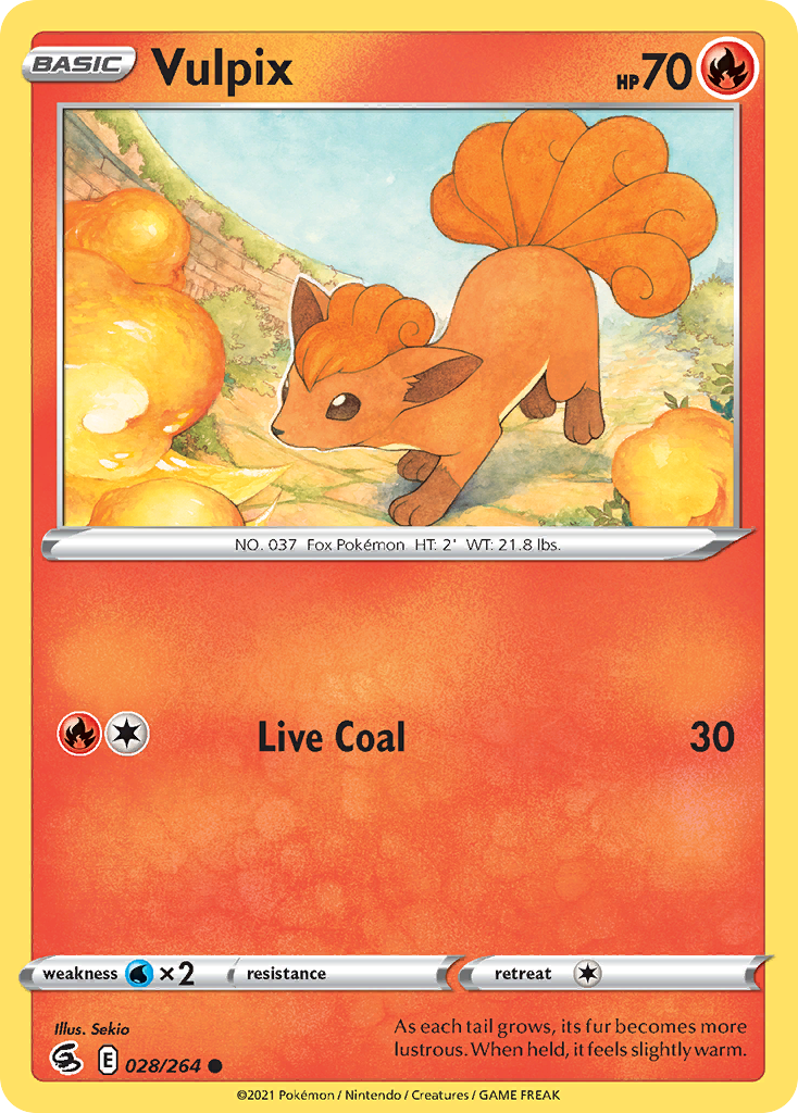 Vulpix - 028/264 - EN