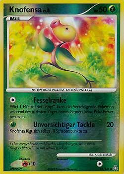 Knofensa - 85/146 - Reverse Holo - Pokémon TCG - Near Mint - DE