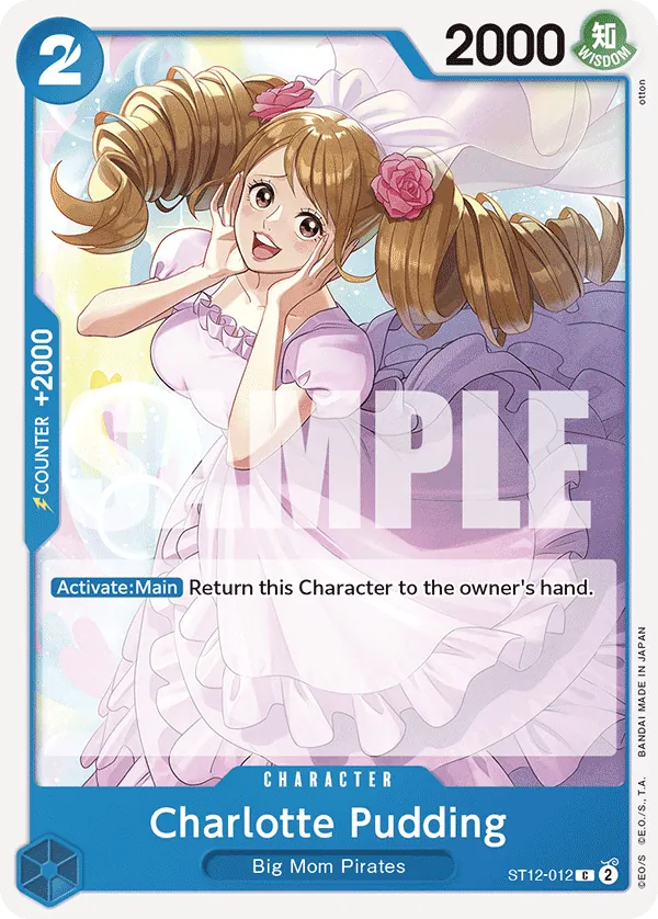 Charlotte Pudding - ST12-012 Charlotte Pudding - ST12-012