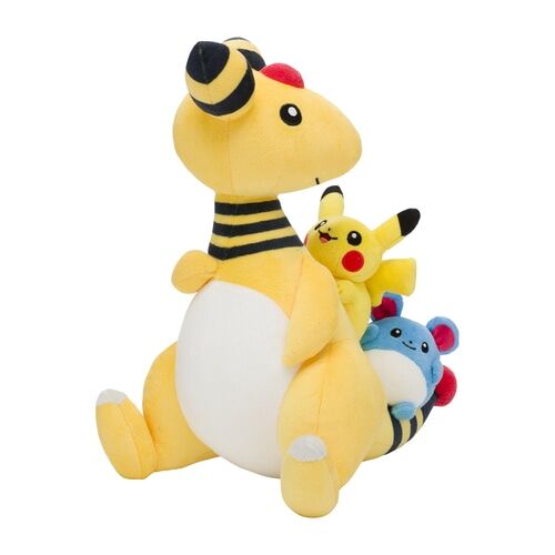 Ampharos Pikachu Marill Plush - 27 cm