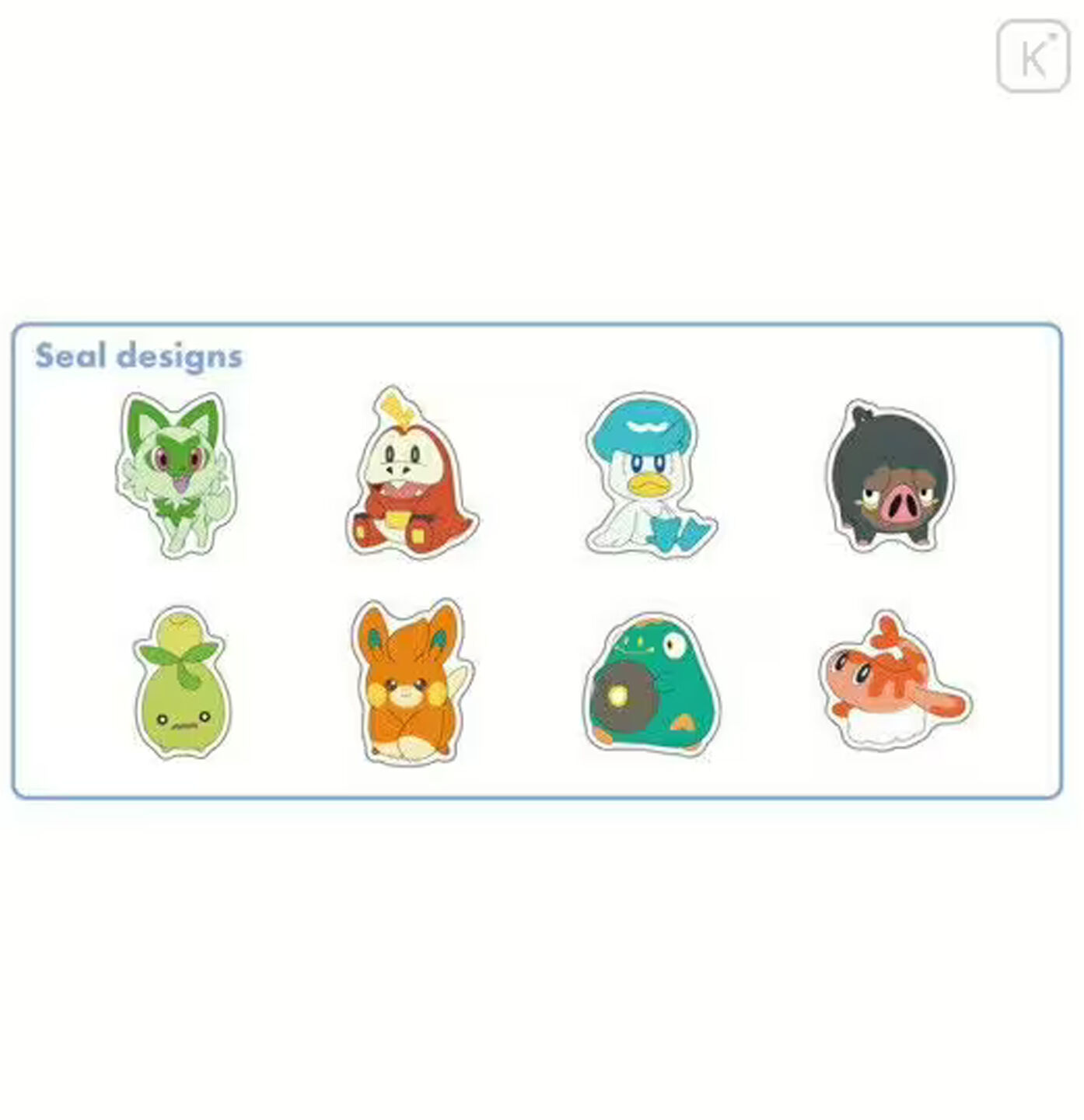 Flake Seals Sticker - Characters / Paldea Region