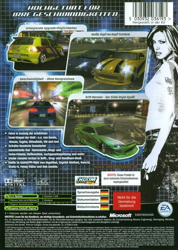 Need for Speed: Underground - Xbox