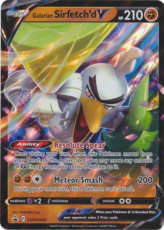 Galarian Sirfetchd V - XXL Oversized Promo