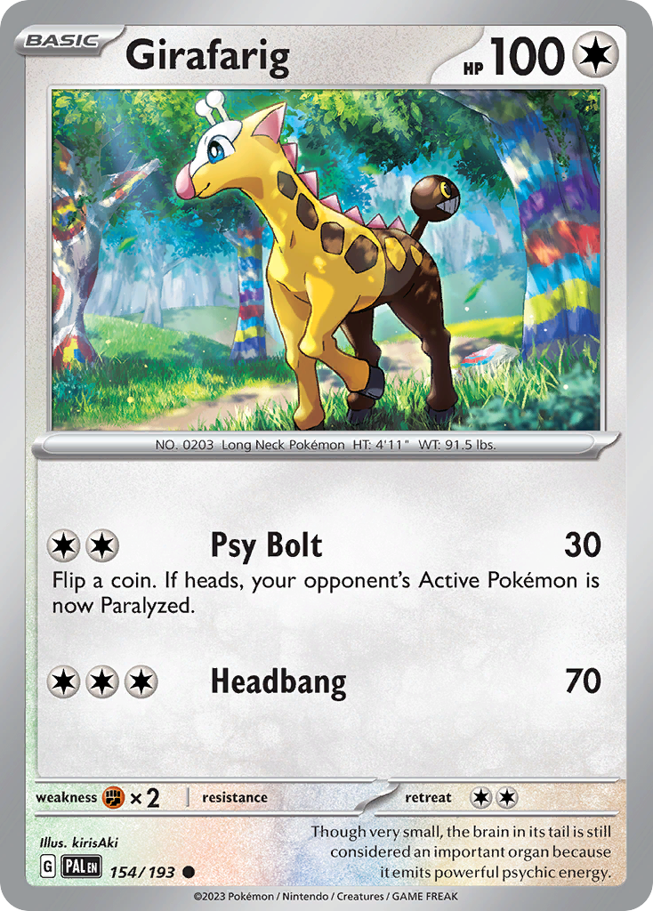 Girafarig - 154/193 - EN