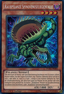 raubpflanze_spinovenusfliegenfalle Raubpflanze Spinovenusfliegenfalle - Yu-Gi-Oh!