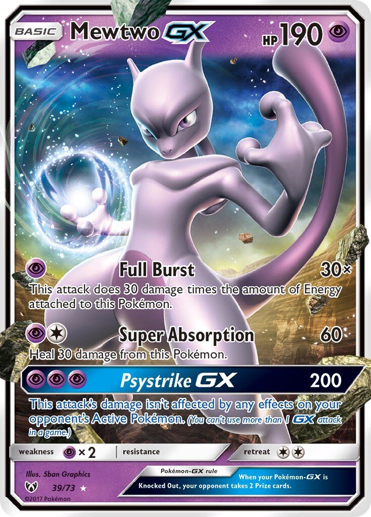 Mewtwo-GX - 39/73 - EN Mewtwo-GX - 39/73 - EN