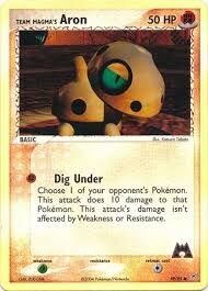 Team Magma’s Aron - 59/97 - Reverse Holo - EN