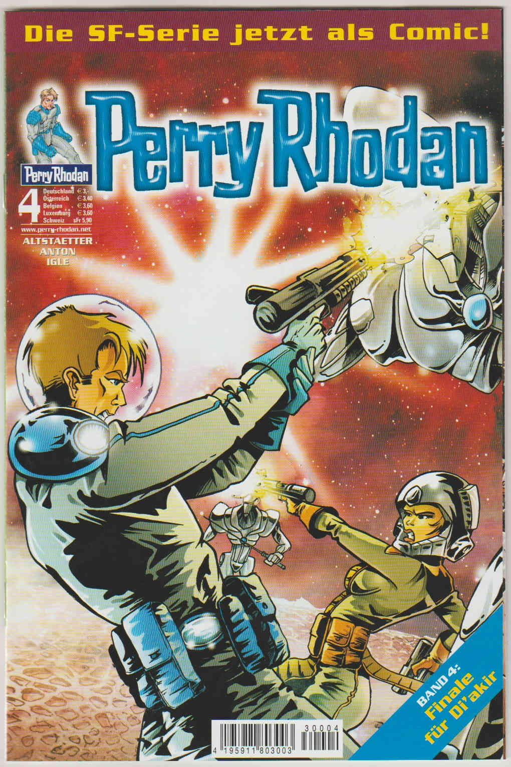 Perry Rhodan #1-4 komplett 2002