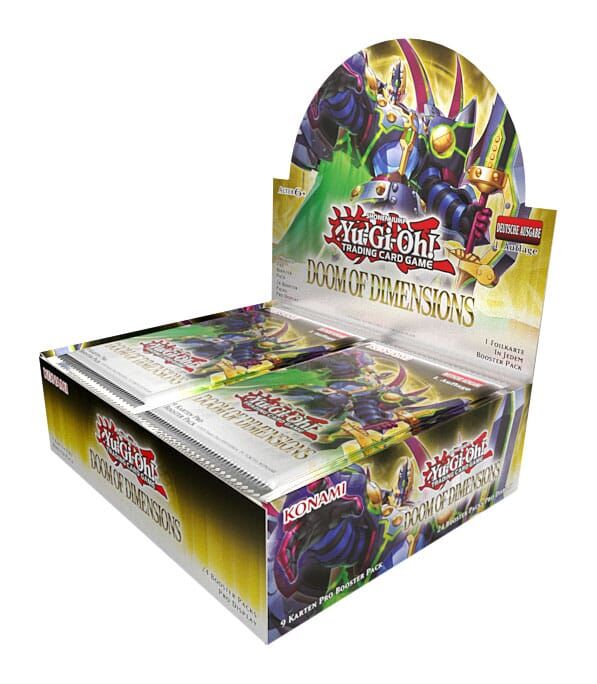 Yu-Gi-Oh! TCG Doom of Dimensions Booster Display (24) - DE Yu-Gi-Oh! TCG Doom of Dimensions Booster Display (24) - DE