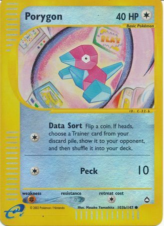 Porygon - 103b/147 - Reverse Holo - EN