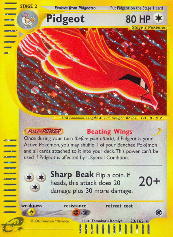 Pidgeot - 23/165 - Holo Rare - EN Pidgeot - 23/165 - Holo Rare - EN