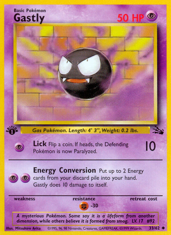 Gastly - 33/62 - Unlimited - EN