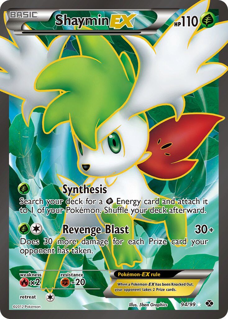 Shaymin-EX - 94/99 - EN Shaymin-EX - 94/99 - EN