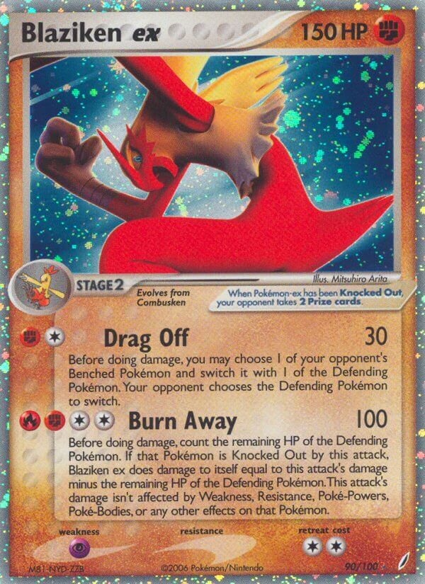 Blaziken ex - 90/100 - EN Blaziken ex - 90/100 - EN