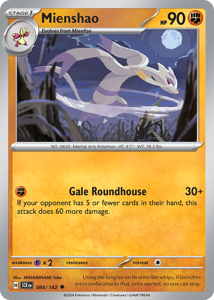 Mienshao - 084/142 - EN Mienshao - 084/142 - EN