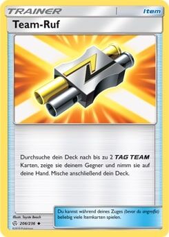 Team-Ruf 206/236 - Pokémon TCG