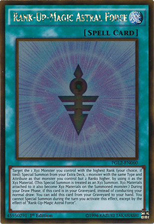 Rangsteigerungszauber Astral-Kraft - PGL2-060 - Gold Rare - 1. Auflage Rangsteigerungszauber Astral-Kraft - PGL2-060 - Gold Rare - 1. Auflage