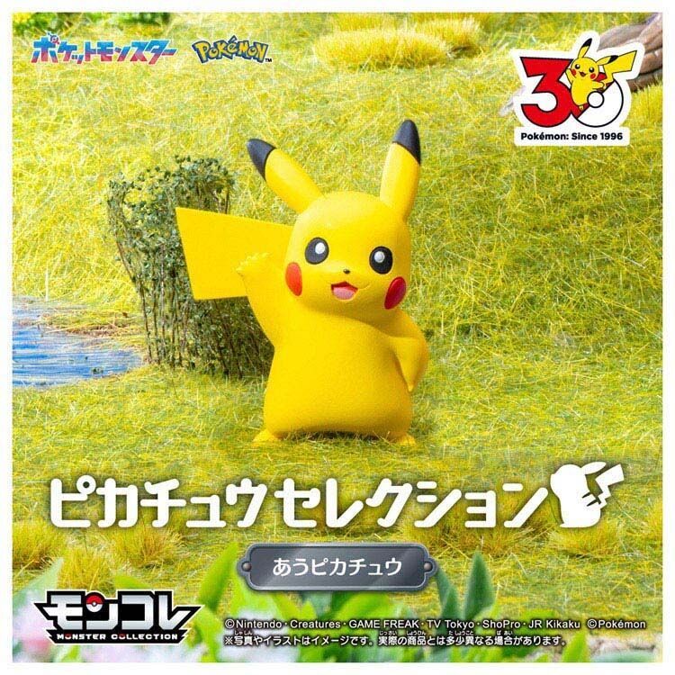 Pikachu 30th Anniversary Monster Collection Selection