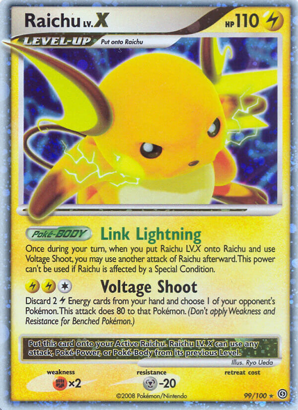Raichu LV.X - 99/100 - EN