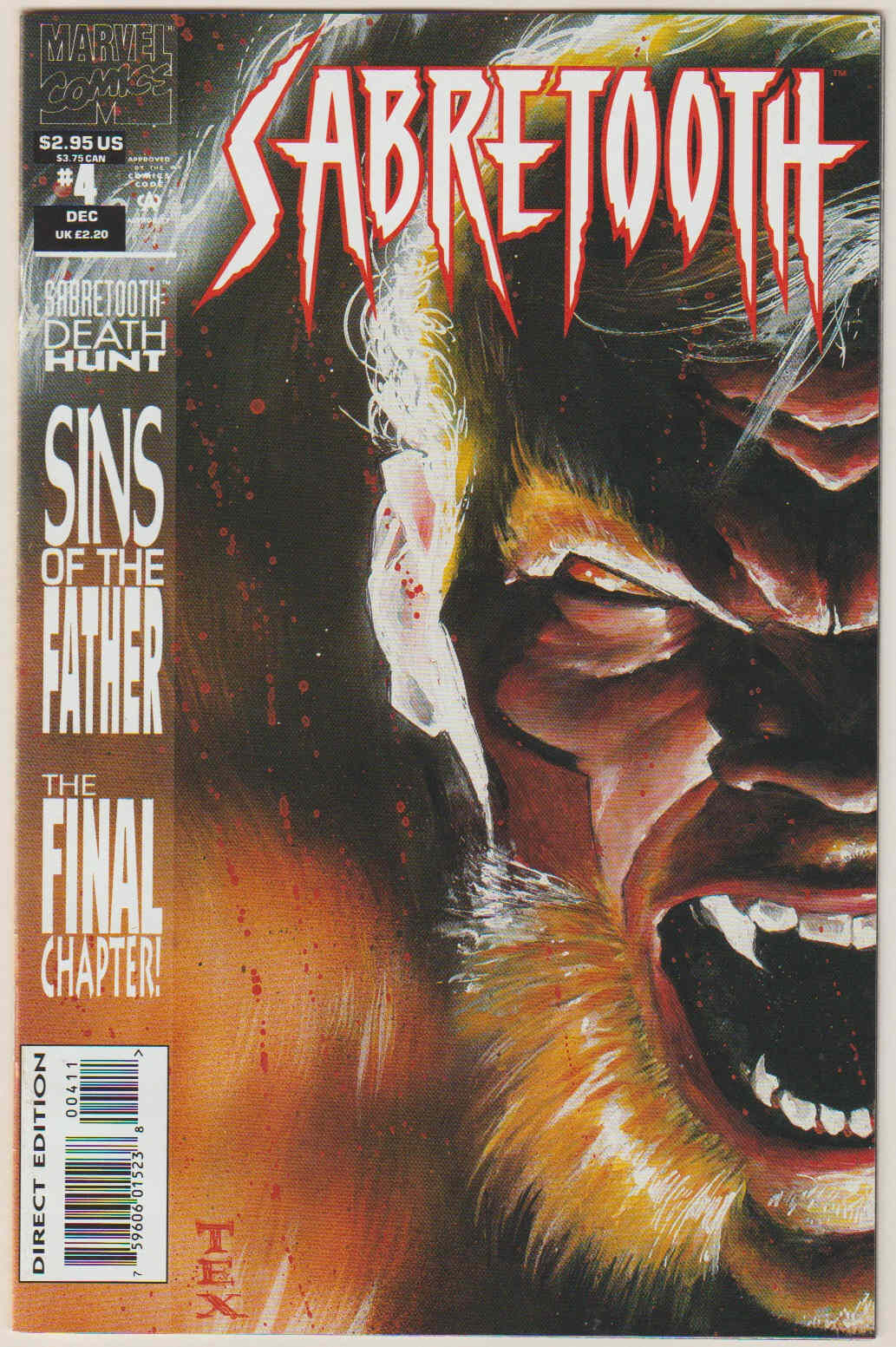 Sabretooth #1-4 komplett