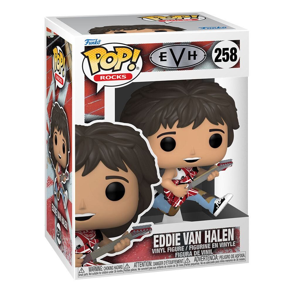 Van Halen POP! Rocks Vinyl Figur Eddie Van Halen with Guitar 9 cm