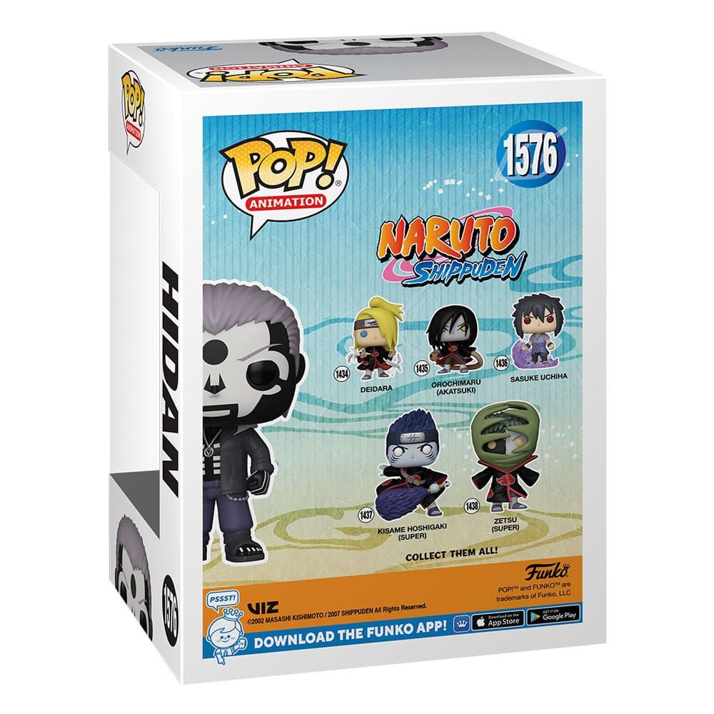 Naruto Pop! #1576 Animation Vinyl Figur Hidan w/jacket Exclusive Edition 9 cm
