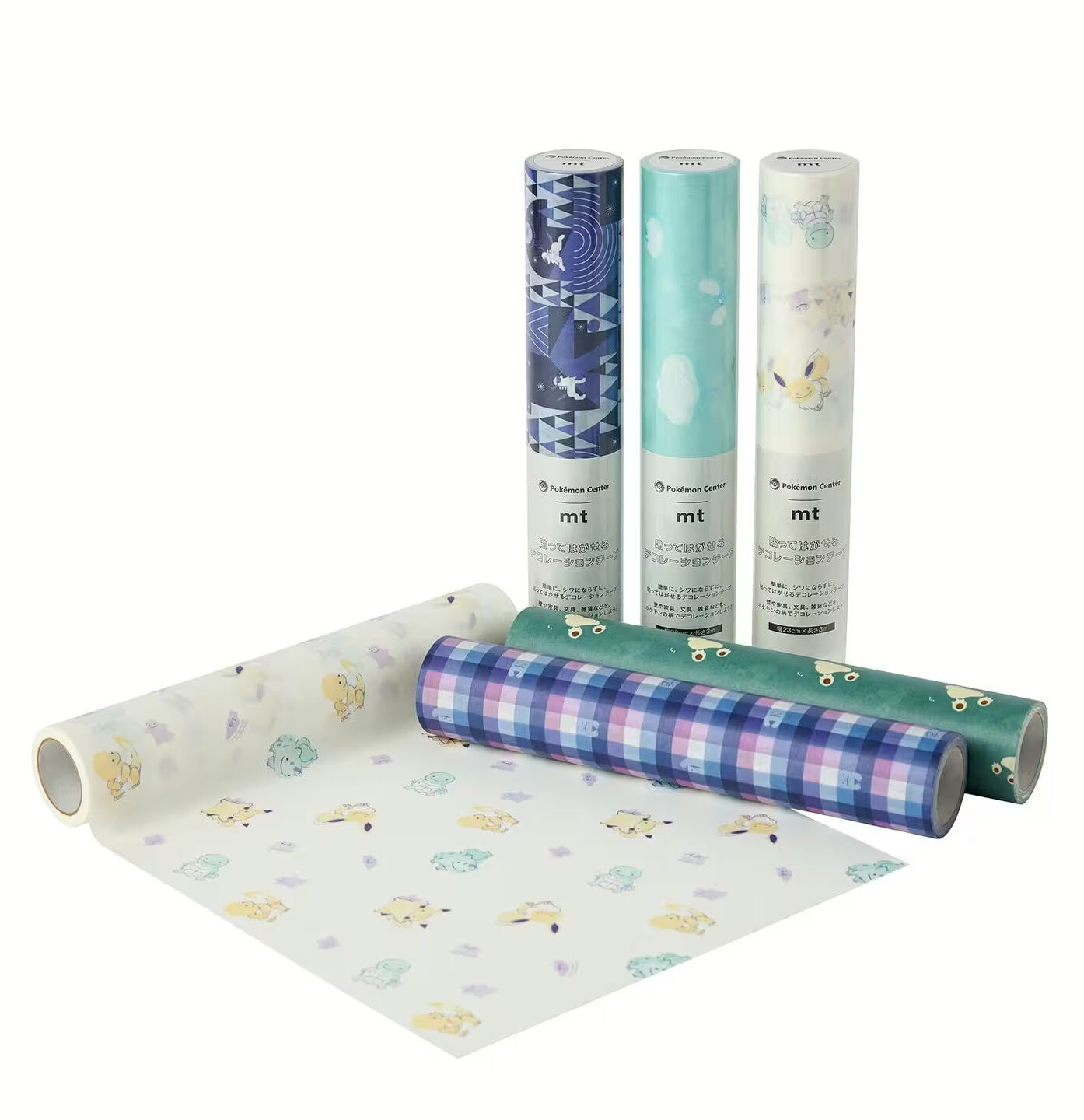 Decoration Tape Snorlax, Pikachu