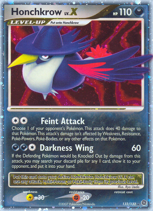 Honchkrow LV.X - 132/132 - EN Honchkrow LV.X - 132/132 - EN