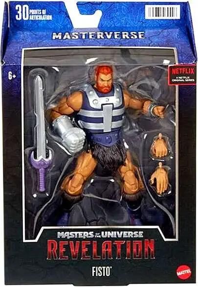Masters of the Universe Revelation Masterverse Wave 3 Fisto Action Figure