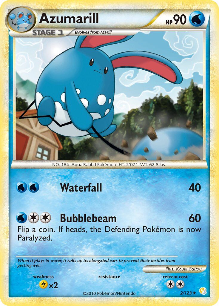 Azumarill - 2/123 - EN