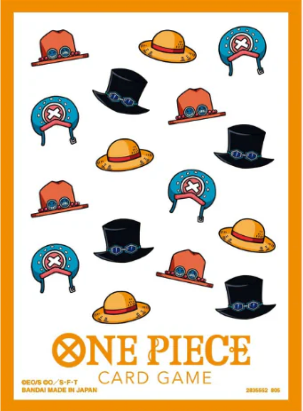 One Piece Card Game - Official Sleeves Set No. 13 - Hats (70)