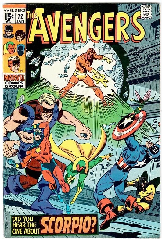 Avengers #72