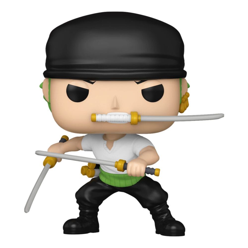One Piece POP! Animation Vinyl Figur Roronoa Zoro (Refresh) 9 cm - Chase Variante One Piece POP! Animation Vinyl Figur Roronoa Zoro (Refresh) 9 cm - Chase Variante