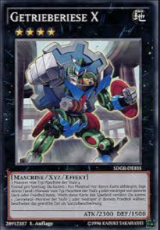 Getrieberiese X - Yu-Gi-Oh!