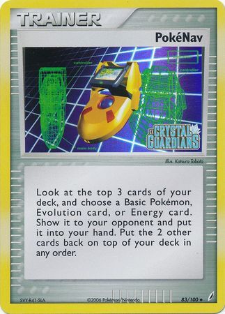 PokéNav - 83/100 - Reverse Holo - EN PokéNav - 83/100 - Reverse Holo - EN