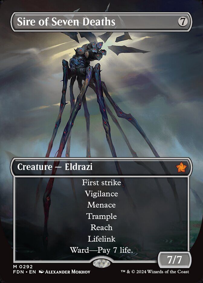 Sire of Seven Deaths - FDN 292 - Normal - EN - NM