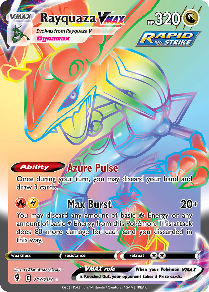 Rayquaza VMAX - 217/237 - EN Rayquaza VMAX - 217/237 - EN