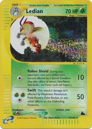 Ledian - 15/144 - Reverse Holo - EN Ledian - 15/144 - Reverse Holo - EN