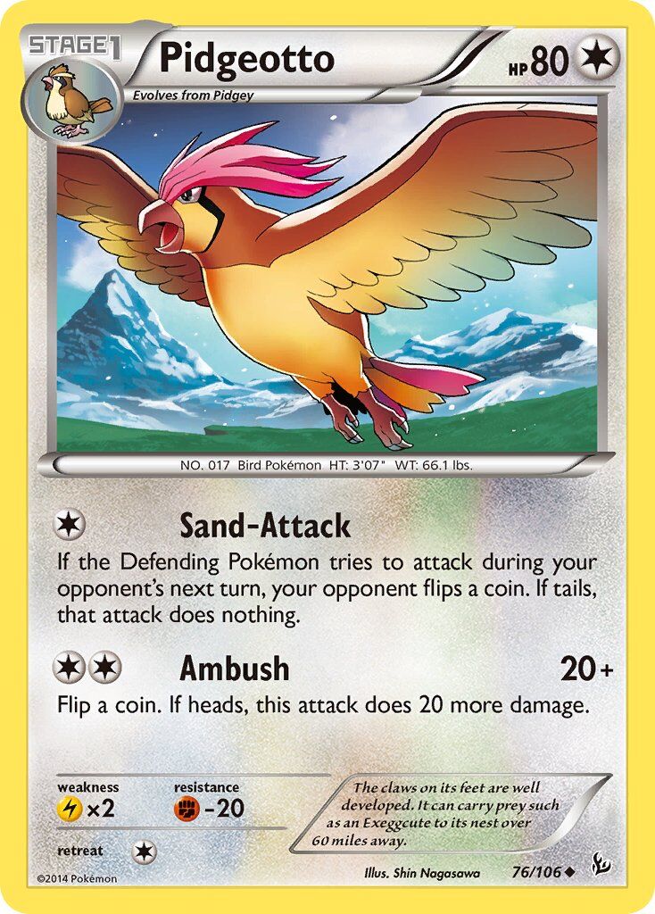 Pidgeotto - 76/106 - EN Pidgeotto - 76/106 - EN