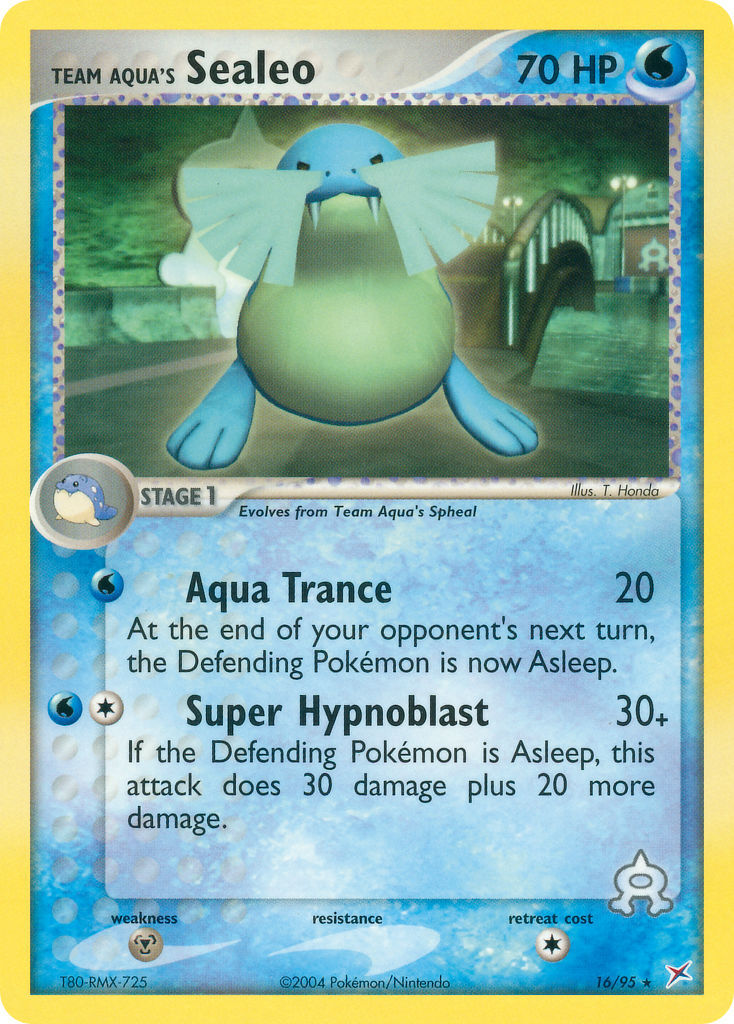 Team Aqua’s Sealeo - 16/95 - EN Team Aqua’s Sealeo - 16/95 - EN