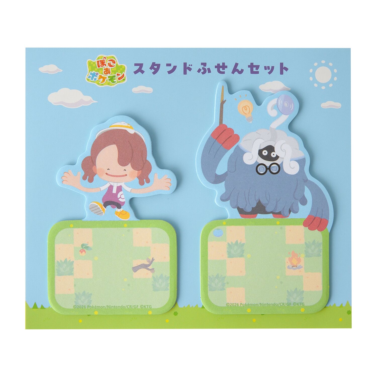 Ditto & Tangrowth Stand Sticky Note Ditto & Tangrowth Stand Sticky Note