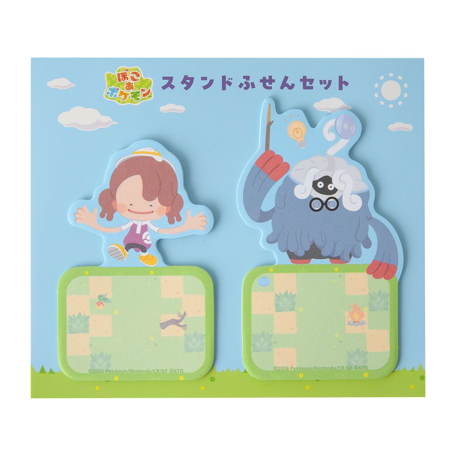 Ditto & Tangrowth Stand Sticky Note Ditto & Tangrowth Stand Sticky Note