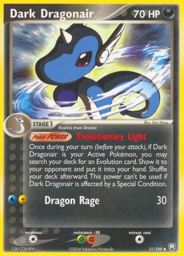 Dark Dragonair - 31/109 - Reverse Holo - EN Dark Dragonair - 31/109 - Reverse Holo - EN