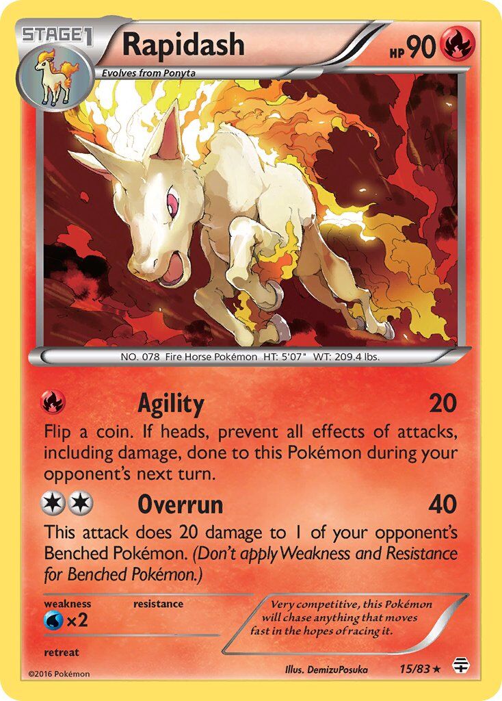 Rapidash - 15/83 - EN Rapidash - 15/83 - EN