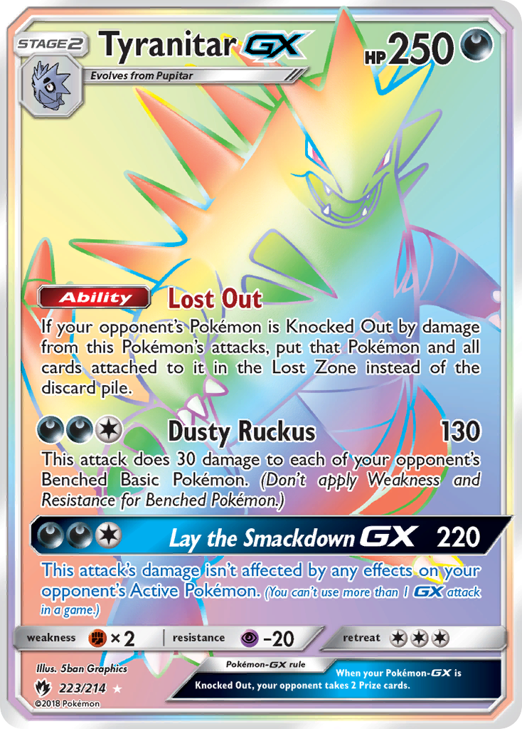 Tyranitar-GX - 223/214 - EN Tyranitar-GX - 223/214 - EN