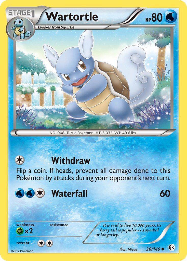 Wartortle - 30/149 - EN